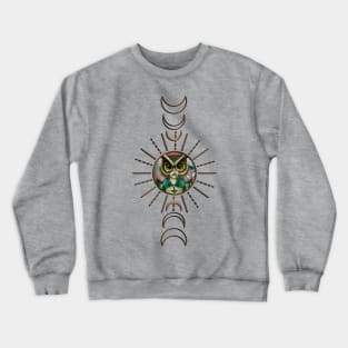 The Girl Who Can Turn Into An Owl Crewneck Sweatshirt